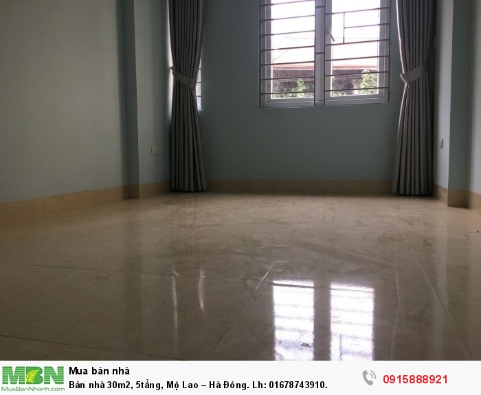 Bán nhà 30m2, 5tầng, Mộ Lao – Hà Đông