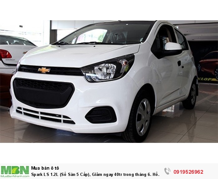 Spark LS 1.2L (Số Sàn 5 Cấp), Giảm ngay 60tr trong tháng. Hổ trợ góp lãi suất thấp.