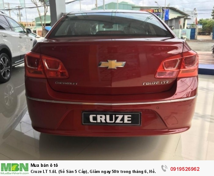 Cruze LT 1.6L (Số Sàn 5 Cấp), Giảm ngay 50tr trong tháng 7, Hổ trợ góp lãi suất thấp chỉ 180 lăn bánh tận nhà.