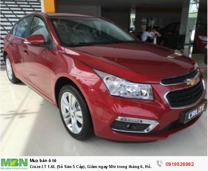 Cruze LT 1.6L (Số Sàn 5 Cấp), Giảm ngay 50tr trong tháng 7, Hổ trợ góp lãi suất thấp chỉ 180 lăn bánh tận nhà.