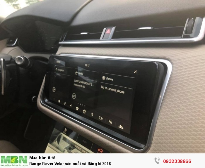 Range Rover Velar sản xuất và đăng kí 2018