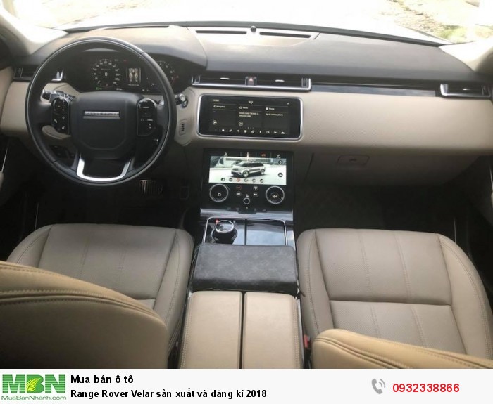 Range Rover Velar sản xuất và đăng kí 2018