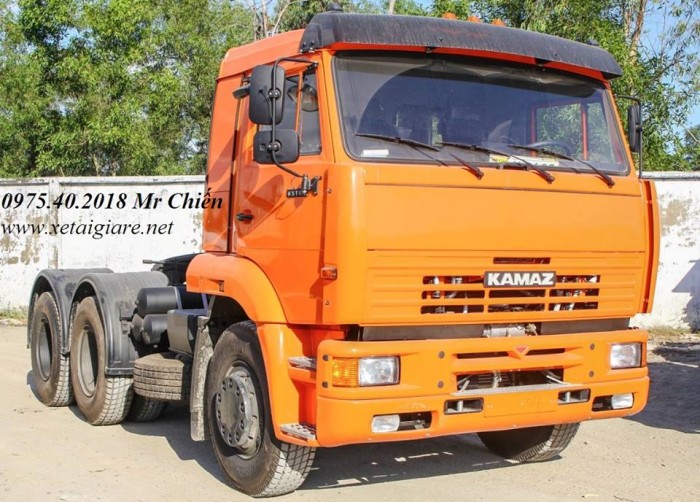 Xe Đầu Kéo Kamaz 65116(6x4) Sức Kéo 38 Tấn Giá Rẻ Nhất Thị Trường