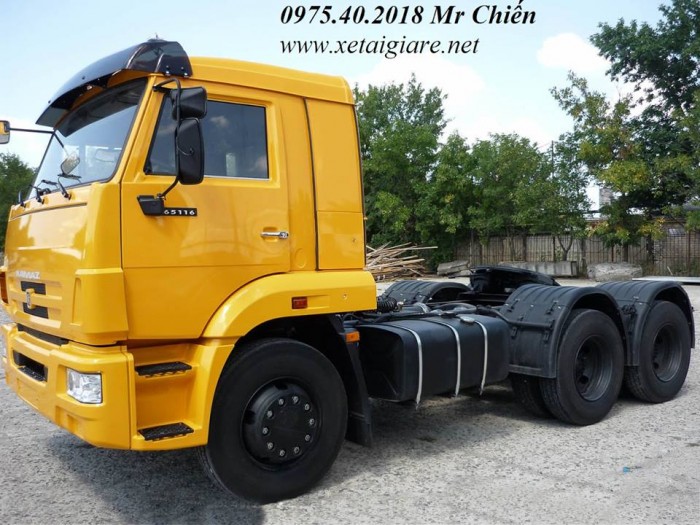 Xe Đầu Kéo Kamaz 65116(6x4) Sức Kéo 38 Tấn Giá Rẻ Nhất Thị Trường