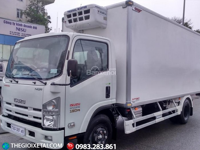 Đại Lý Xe Tải Đông Lạnh|xe tải isuzu 5T đông lạnh |xe tải isuzu 5t5 đông lạnh,hỗ trợ trả góp 90%.