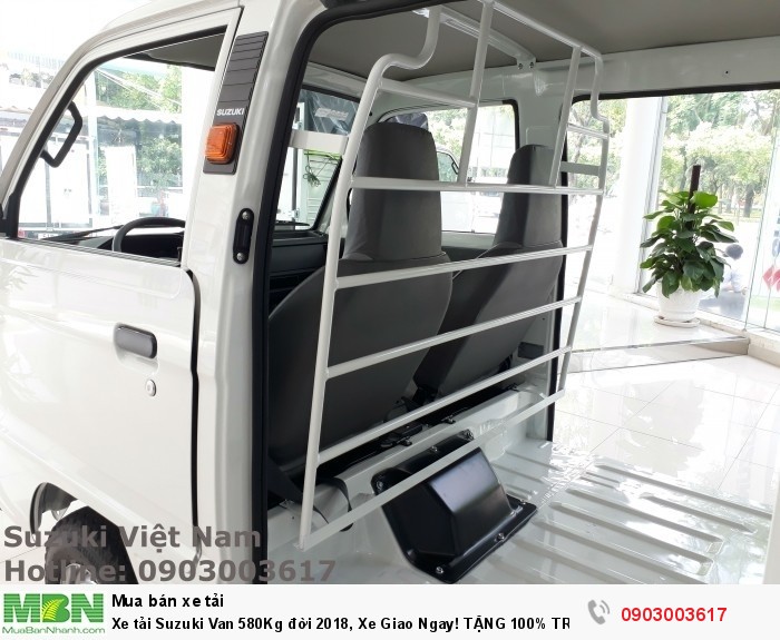 Xe tải Suzuki Van 580Kg đời 2018, Xe Giao Ngay! TẶNG 100% TRƯỚC BẠ