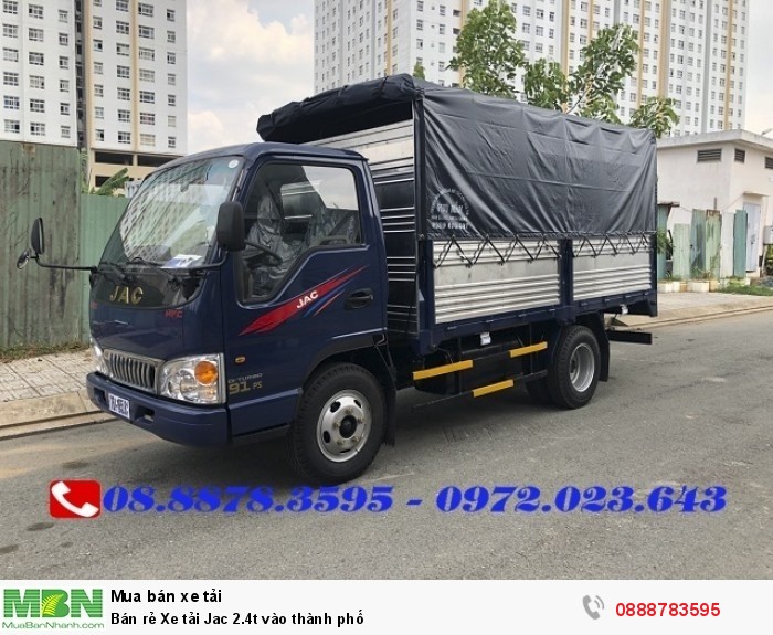 Bán rẻ Xe tải Jac 2.4t vào thành phố