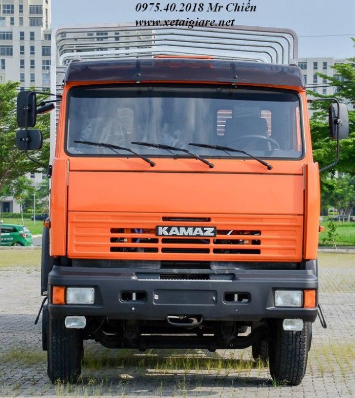 Xe Tải Thùng Kamaz 6540 Long Thùng 7m8 Giá Rẻ Nhất Thị Trừơng