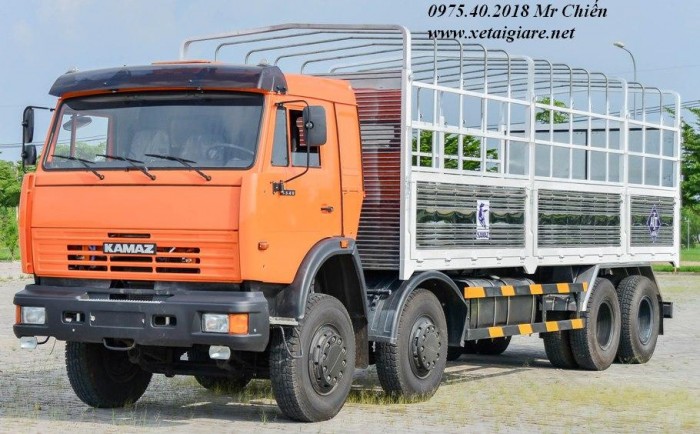 Xe Tải Thùng Kamaz 6540 Long Thùng 7m8 Giá Rẻ Nhất Thị Trừơng