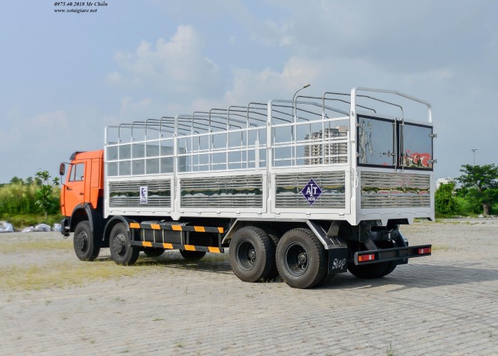 Xe Tải Thùng Kamaz 6540 Long Thùng 7m8 Giá Rẻ Nhất Thị Trừơng