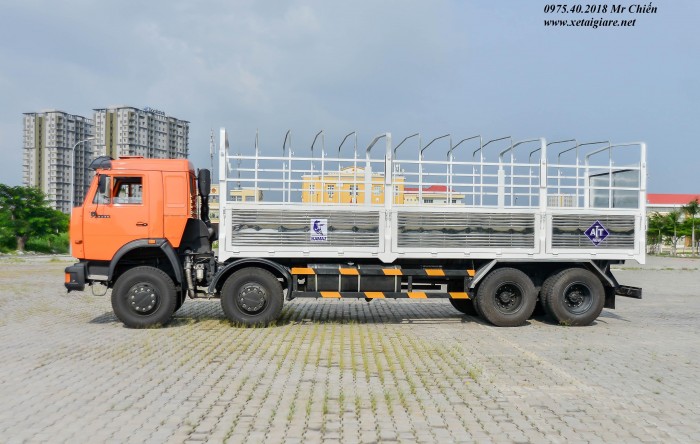 Xe Tải Thùng Kamaz 6540 Long Thùng 7m8 Giá Rẻ Nhất Thị Trừơng