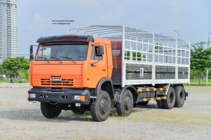 Xe Tải Thùng Kamaz 6540 Long Thùng 7m8 Giá Rẻ Nhất Thị Trừơng