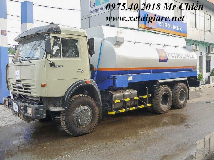 Xe Vận Chuyển Xăng Dầu Kamaz 53229 (6x4) 18m3 Giá Rẻ Nhất Thị Trường
