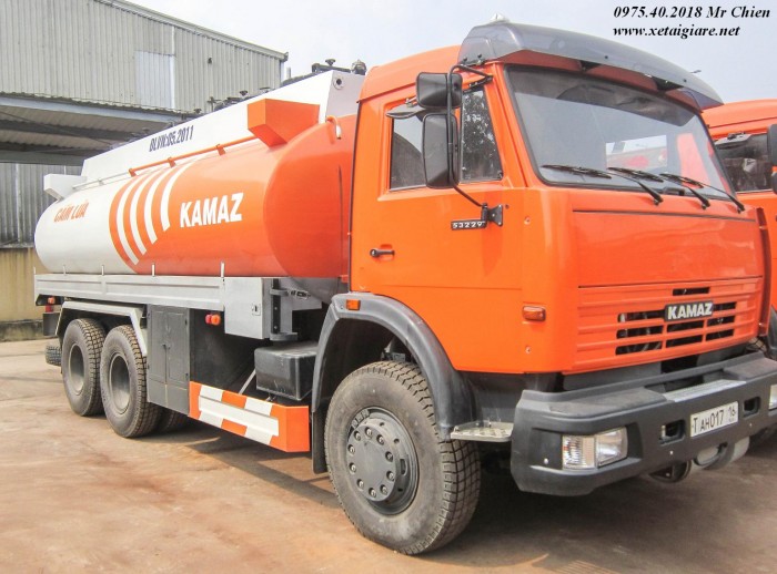 Xe Vận Chuyển Xăng Dầu Kamaz 53229 (6x4) 18m3 Giá Rẻ Nhất Thị Trường