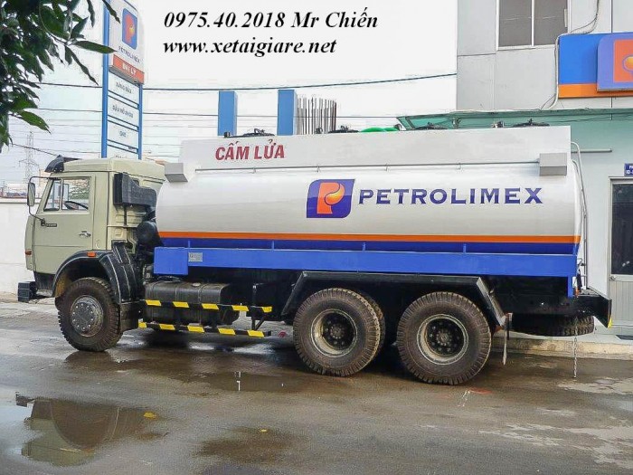 Xe Vận Chuyển Xăng Dầu Kamaz 53229 (6x4) 18m3 Giá Rẻ Nhất Thị Trường