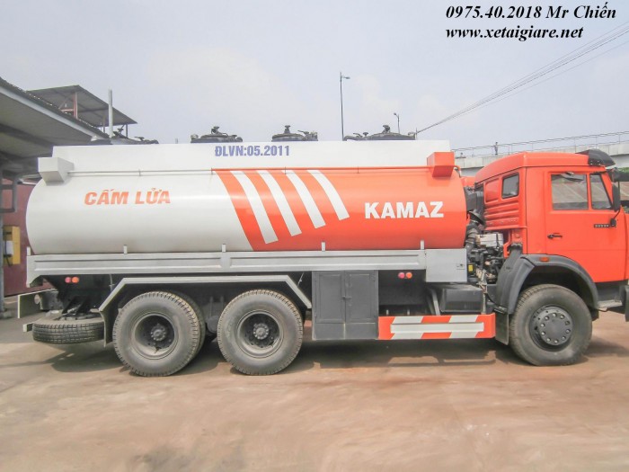 Xe Vận Chuyển Xăng Dầu Kamaz 53229 (6x4) 18m3 Giá Rẻ Nhất Thị Trường
