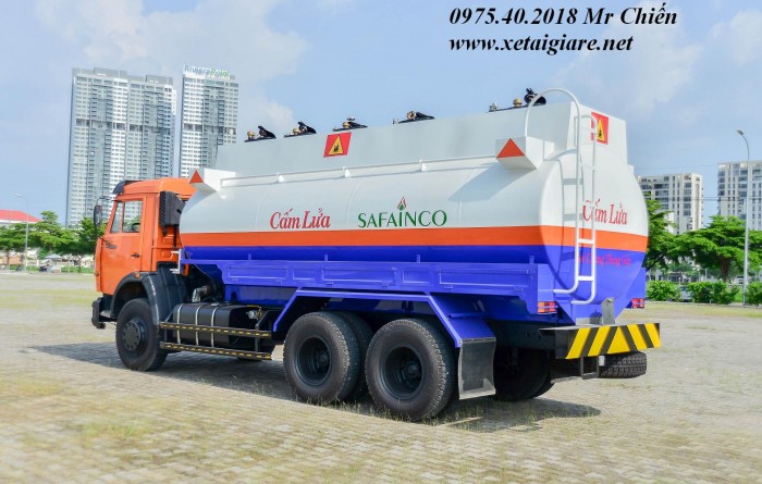Xe Vận Chuyển Xăng Dầu Kamaz 53229 (6x4) 18m3 Giá Rẻ Nhất Thị Trường