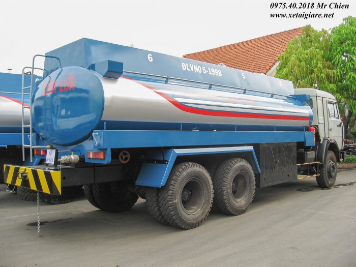 Xe Vận Chuyển Xăng Dầu Kamaz 53229 (6x4) 18m3 Giá Rẻ Nhất Thị Trường