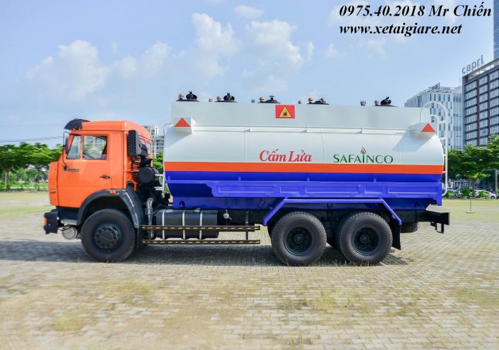 Xe Vận Chuyển Xăng Dầu Kamaz 53229 (6x4) 18m3 Giá Rẻ Nhất Thị Trường