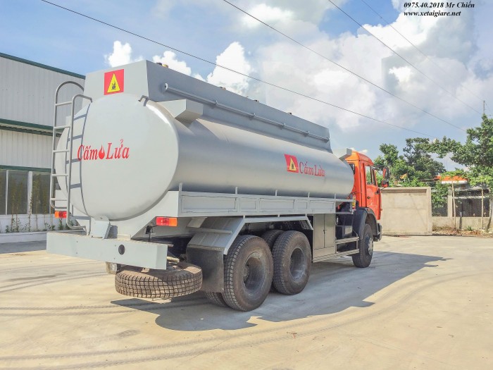 Xe Vận Chuyển Xăng Dầu Kamaz 53229 (6x4) 18m3 Giá Rẻ Nhất Thị Trường