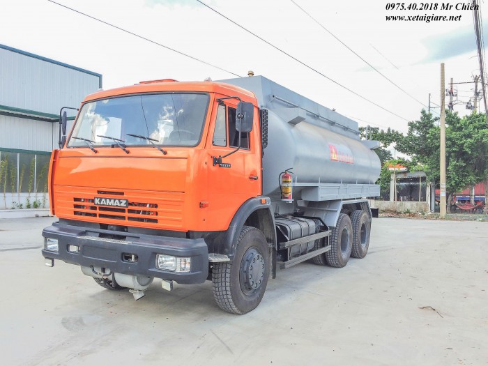 Xe Vận Chuyển Xăng Dầu Kamaz 53229 (6x4) 18m3 Giá Rẻ Nhất Thị Trường