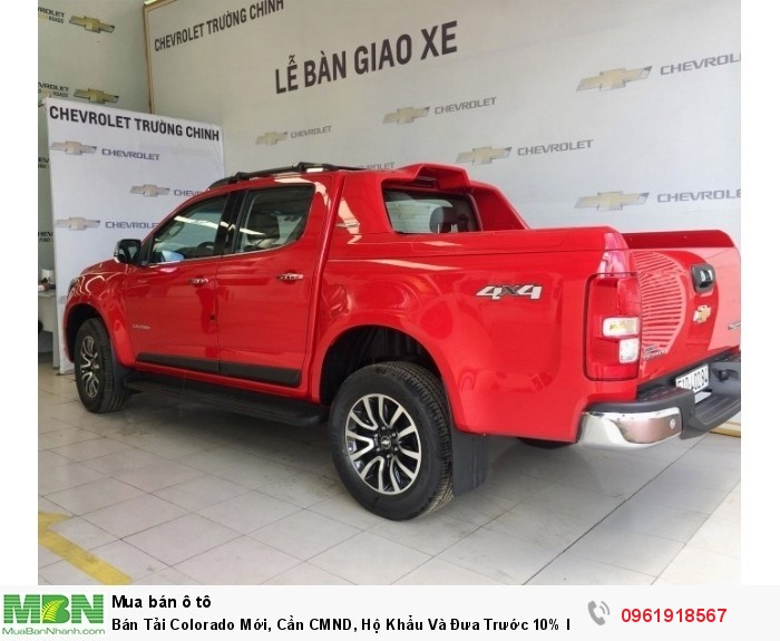 Bán Tải Colorado Mới, Cần CMND, Hộ Khẩu Và Đưa Trước 10% Nhận Xe Ngay