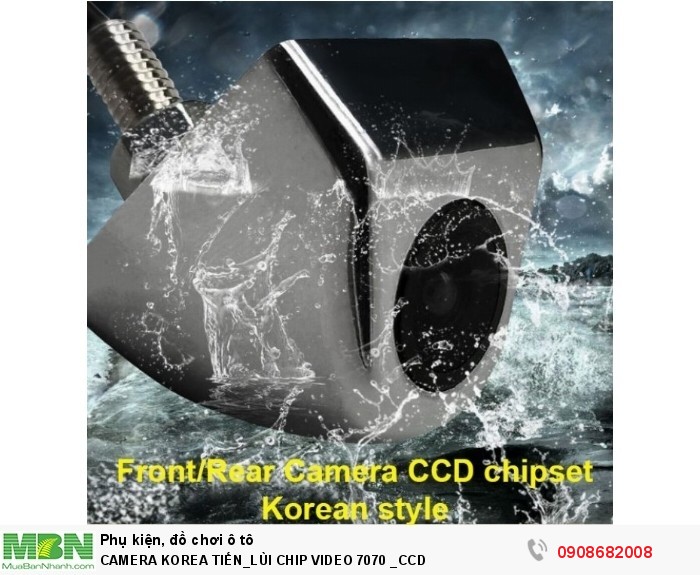 Camera korea tiến_lùi chip video 7070 _ccd