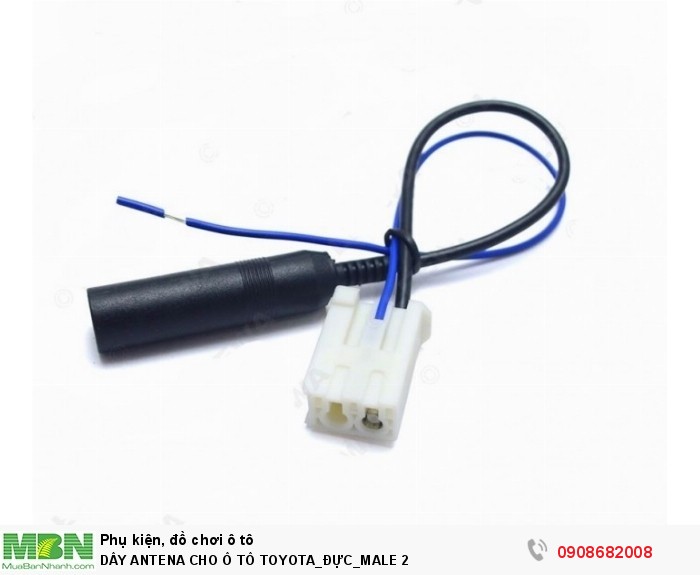 Dây antena cho ô tô toyota_đực_male 2