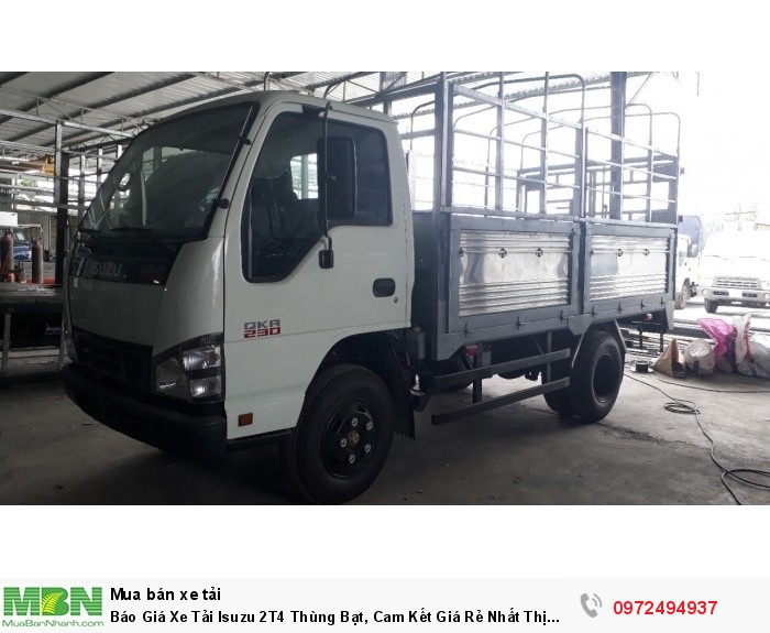 Báo Giá Xe Tải Isuzu 2T4 Thùng Bạt, Cam Kết Giá Rẻ Nhất Thị Trường, Nhiều Ưu Đãi Lớn Trong Tháng