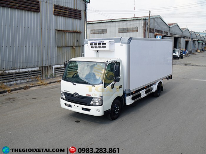 Đại Lý Xe Tải|xe tải Hino 4T5 đông lạnh ,xe Hino đông lạnh 4T9, xe tai Hino 4T đông lạnh, hỗ trợ trả góp 90%.