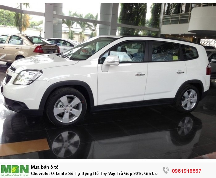 Chevrolet Orlando Số Tự Động Hỗ Trợ Vay Trả Góp 90%, Giá Ưu Đãi Đặc Biệt