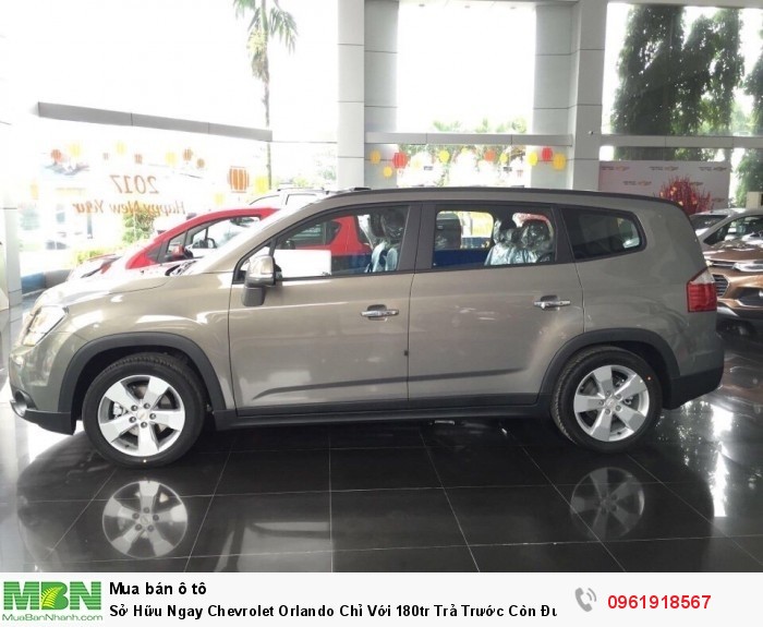 Sở Hữu Ngay Chevrolet Orlando  Chỉ Với 180tr Trả Trước Còn Được Giảm Giá Đặc Biệt Khi Gọi