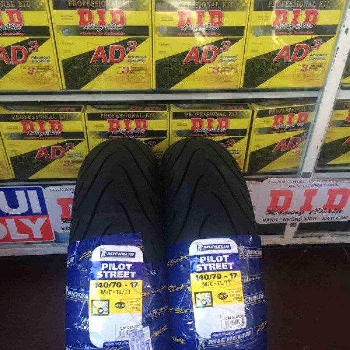 Lốp Michelin Pilot Street 140/70-17 Exciter 150,Winner