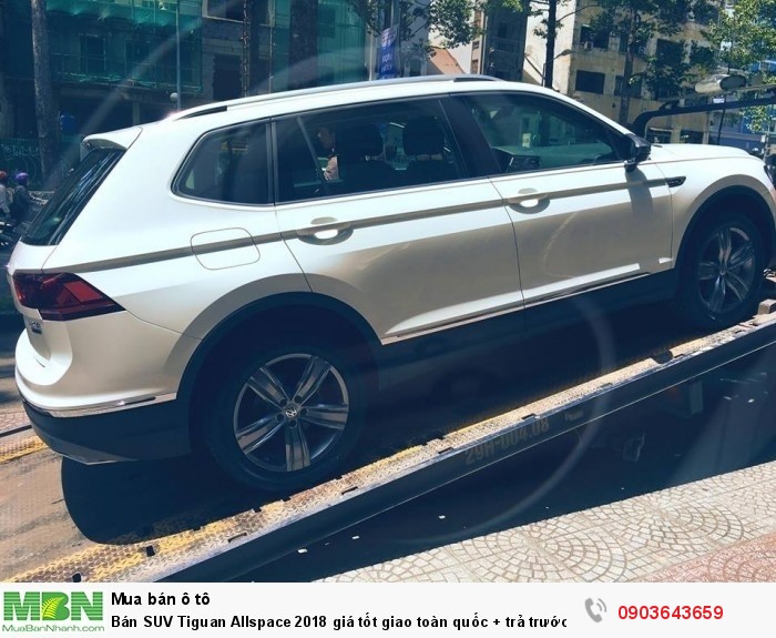 Bán SUV Tiguan Allspace 2018 giá tốt giao toàn quốc + trả trước chỉ 400tr + 090.364.3659