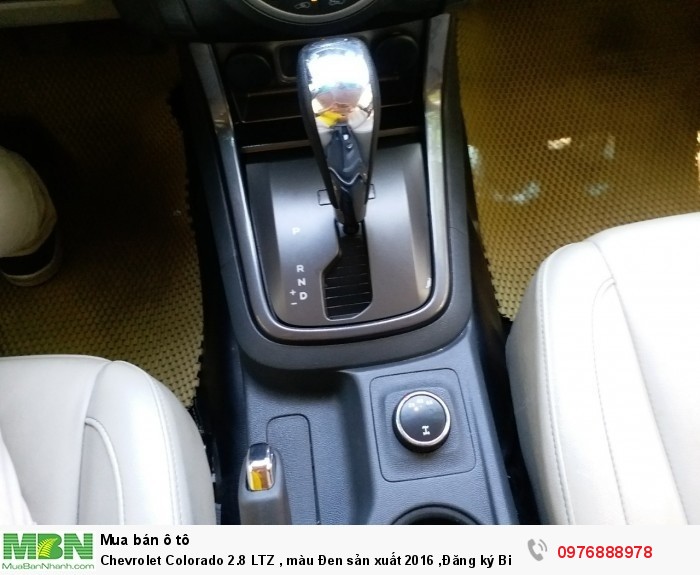 Chevrolet Colorado 2.8 LTZ , màu Đen sản xuất 2016 ,Đăng ký Biển Hà Nội