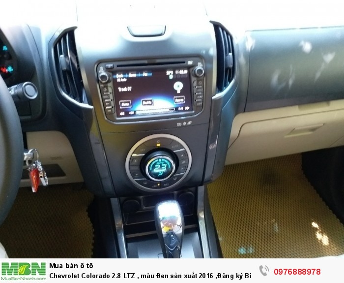 Chevrolet Colorado 2.8 LTZ , màu Đen sản xuất 2016 ,Đăng ký Biển Hà Nội