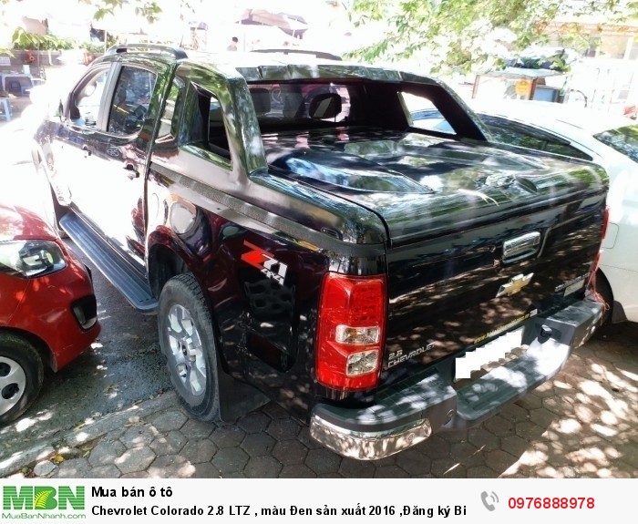 Chevrolet Colorado 2.8 LTZ , màu Đen sản xuất 2016 ,Đăng ký Biển Hà Nội