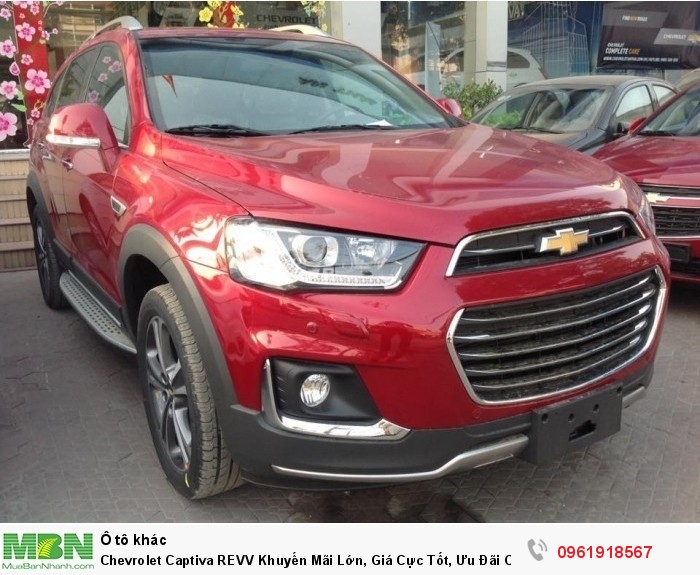 Chevrolet Captiva REVV Khuyến Mãi Lớn, Giá Cực Tốt, Ưu Đãi Cực Sốc Tháng 6