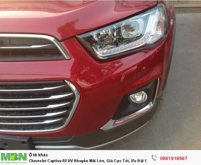 Chevrolet Captiva REVV Khuyến Mãi Lớn, Giá Cực Tốt, Ưu Đãi Cực Sốc Tháng 6