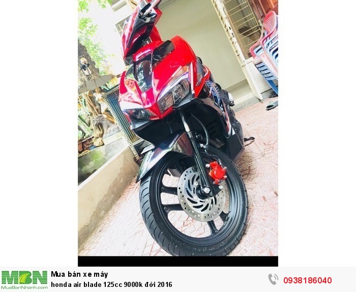 Honda air blade 125cc 9000k đời 2016