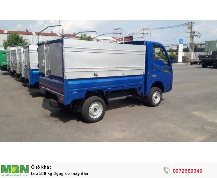 xe tải tata 500 kg động cơ máy dầu