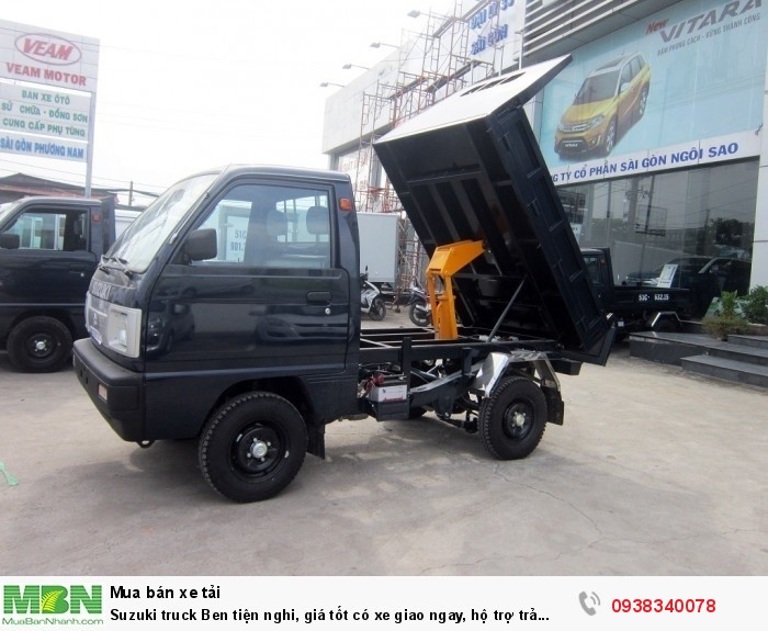 Suzuki truck Ben tiện nghi, giá tốt có xe giao ngay, hộ trợ trả góp
