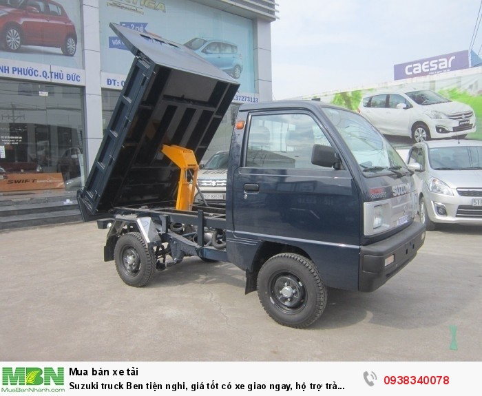 Suzuki truck Ben tiện nghi, giá tốt có xe giao ngay, hộ trợ trả góp