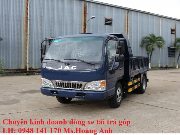 Xe tải JAC thùng Ben 7.8 tấn - hỗ trợ trả góp 80% vốn