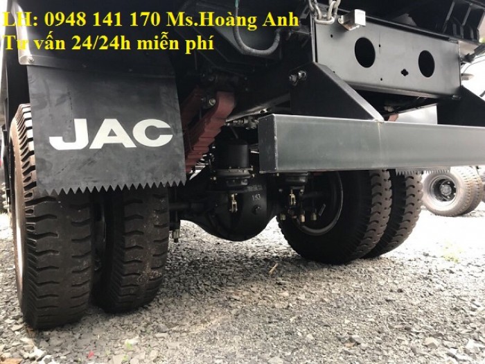Xe tải JAC thùng Ben 7.8 tấn - hỗ trợ trả góp 80% vốn