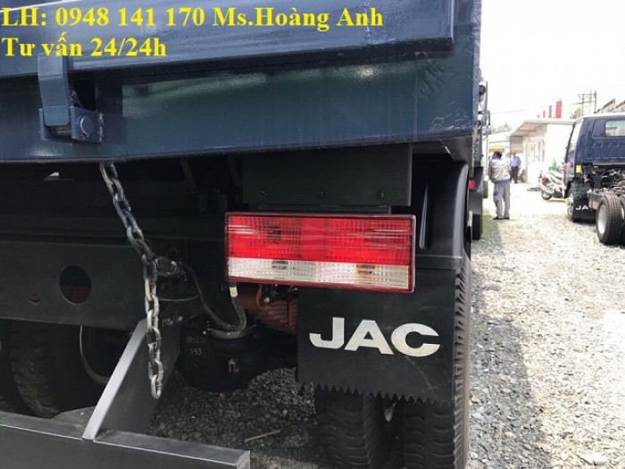 Xe tải JAC thùng Ben 7.8 tấn - hỗ trợ trả góp 80% vốn