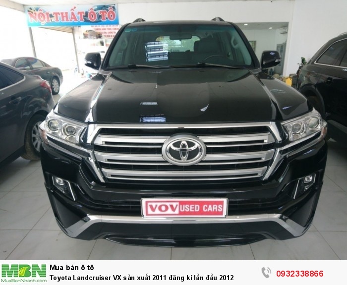 Toyota Landcruiser VX sản xuất 2011 đăng kí lần đầu 2012