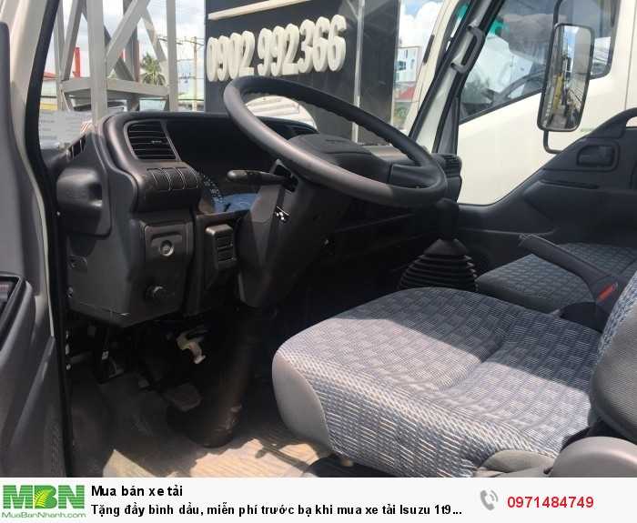 Tặng đầy bình dầu, miễn phí trước bạ khi mua xe tải Isuzu 1t9 trong tháng