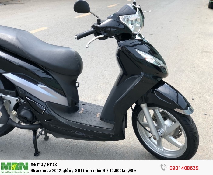 Shark mua 2012 giống SHi,trùm mền,SD 13.000km,99%