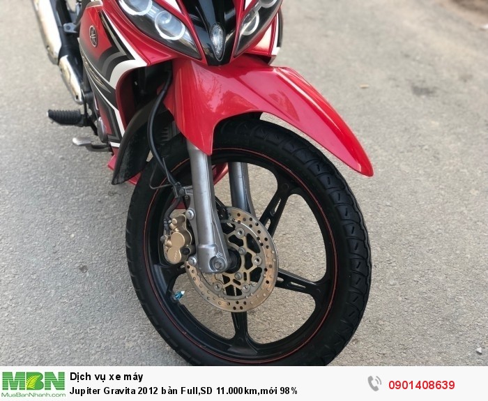 Jupiter Gravita 2012 bản Full,SD 11.000km,mới 98%